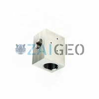 Pièces de découpeuse à eau haute pression WJS 5000039 Corps Pneu. Pièces de rechange pour machine de découpe à jet d'eau Valve 0,25