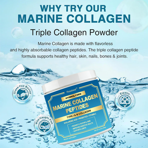Toptan Sığır ve Deniz Hidrolize Çoklu Üçlü Kolajen Peptitleri İçecek Tozu Takviyesi, C Vitamini ile Cilt Beyazlatma İçin - Product Image 4