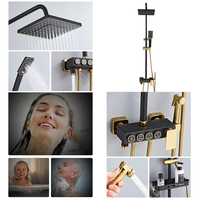 Ensemble de douche chaud et froid MUXIN, système intelligent, douche SPA murale, kit complet, robinet multifonction