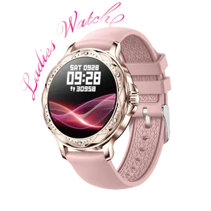 ניתוח מגמות מוצר 2023 חדש עזיבות נשים של חכם שעונים AK99 פנסי גבירותיי Reloj שעון תמיכה טלפון שיחות