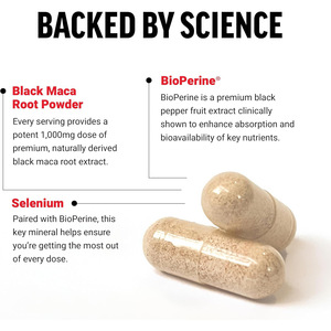 Capsules de Maca <span class=keywords><strong>Bio</strong></span> de Capital Maca (entreprise publique) – Extrait de Racine de Maca 1000mg – Complément Herbal pour Hommes et Femmes – Soutien Énergétique et Bien-être - Product Image 5