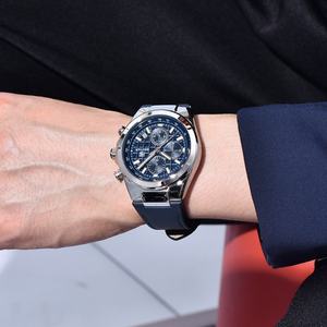 Reloj de Fábrica al por Mayor, Benyar de Lujo, Moda, Aleación, Cuero, Negocios, Deportivo, Cronógrafo, Resistente al Agua, Cristal de Cuarzo, Puntero, Personalizado - Product Image 6