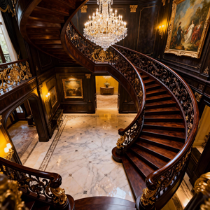 <span class=keywords><strong>Escaleras</strong></span> en Espiral <span class=keywords><strong>de</strong></span> Metal Forjado a Mano, Modernas <span class=keywords><strong>y</strong></span> Duraderas para Exteriores / Escalera Curva <span class=keywords><strong>de</strong></span> Lujo para Villas <span class=keywords><strong>y</strong></span> <span class=keywords><strong>Escaleras</strong></span> que Ahorran Espacio - Product Image 4