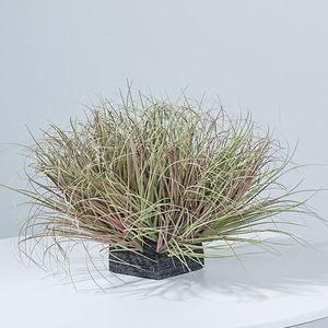 Plante artificielle en herbe synthétique Mengjie Handicrafts, 30cm-100cm, base en plastique, plante en pot décorative, paysage miniature - Product Image 3