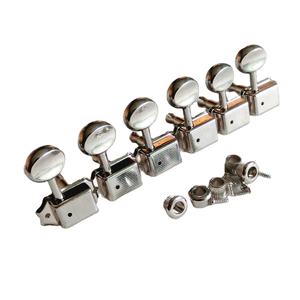 1set <span class=keywords><strong>Kluson</strong></span> Style <span class=keywords><strong>Vintage</strong></span> Guitar Tuner With 8mm Metal Bushing 6 in Line for ST TL Guitars - Product Image 6