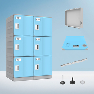 ตู้ล็อกเกอร์กันน้ำ Toppla พร้อมระบบ RFID สำหรับห้องยิม ตู้เก็บของพร้อมกุญแจอิเล็กทรอนิกส์ ตู้เก็บของพลาสติกสำหรับกลางแจ้ง ตู้ล็อกเกอร์ห้องเปลี่ยนเสื้อผ้า - Product Image 4