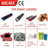 AUCARE – Gomme de réparation à chaud en tissu de nylon pour vulcanisation, pour consommables de réparation de pneus