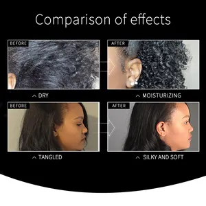 Private Label Best Hair Silk Hitzeschutz spray gegen Hitze Demage Alkoholfreie feuchtigkeit spendende trockene, stumpfe Haarpflege produkte