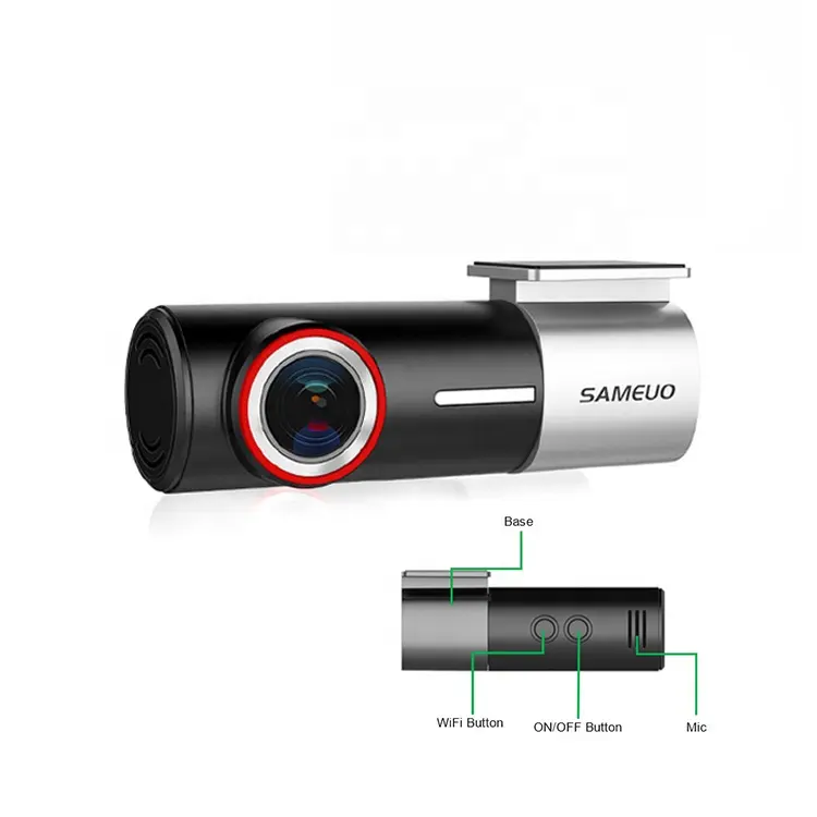 1080P Wifi MiniรถDVR Dashกล้องNight Visionกล้องวิดีโอการขับขี่Dash Cam Mini WIFIรถDVRกล้องดิจิตอลRegistrar
