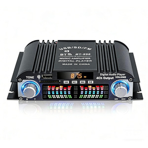 Amplificador de Potencia BT998, Mini Amplificador de Potencia, Radio con Reproductor USB, Amplificador de <span class=keywords><strong>Audio</strong></span> para Auto y Hogar de 12v - Product Image 1