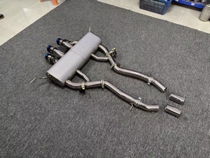 Nouvel échappement Valvetronic Bleu <span class=keywords><strong>Hetu</strong></span> G87 M2 pour 3.0T en acier inoxydable à sortie centrale, améliore les performances, garantie 1 an, remplacement - Product Image 2