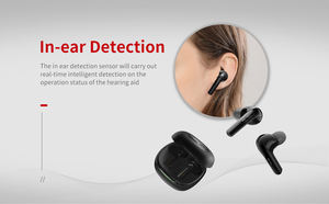 Amplificador de Som JINGHAO Fones de Ouvido Personalizados Baratos Mini Sem Fio Receptor Micro Auricular Pequeno Aparelho Auditivo para Perda Auditiva - Product Image 5