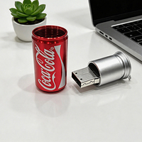 Flashdisk USB2.0 Bentuk Botol Kreatif 16GB 32GB 64GB 128GB Logo Custom Untuk Hadiah Promosi Bisnis & Perusahaan