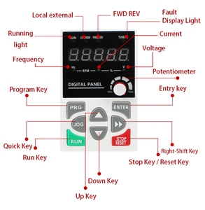 ขายดี MK800 3 เฟส 380V 160KW-200KW VFD ตัวแปลงความถี่สำหรับมอเตอร์ PMSM คอมเพรสเซอร์ ปั๊มน้ำ - Product Image 3