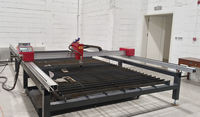 Machine de découpe plasma et flamme CNC portable 1500x3000mm - Table portique à moteur pas à pas, système de contrôle Starfire, facile à utiliser