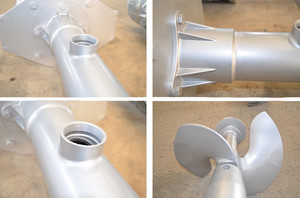 Nổi bật đẩy dòng chảy kích động loại thiết bị thông gió của xử lý nước thải nhà máy tại Trung Quốc - Product Image 5