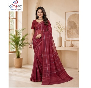 Saris de créateurs haut de gamme pour femmes, élégants, à séchage rapide, protection solaire, toutes saisons, confort supérieur, bureau, décontracté, festif - Product Image 1