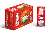 Hainandao Eau de coco Boisson chinoise fraîche à la noix de coco 245ml