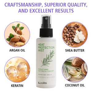 Huile capillaire Keraliss hydratante instantanée au collagène, épaississante, démêlante, volumisante, protection thermique, pour <span class=keywords><strong>cheveux</strong></span> secs, Gold Profession - Product Image 5