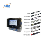 Analyseur de qualité de l'eau multi-paramètres MPG-6099Plus IOT avec pH numérique EC DO TSS turbidité COD ammoniac Tem Ion pour eaux usées