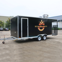 Remorque alimentaire mobile Chammp Legal Towing, verrouillable et sécurisée, avec fenêtre de service, pour le traiteur mobile et le commerce de gros international