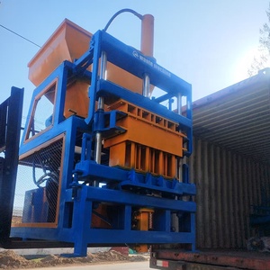 Máquina de Ladrillos de Arcilla Intertrabados WT4-10, Máquina de Ladrillos de Tierra Comprimida Intertrabados - Product Image 1