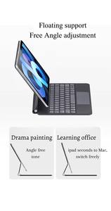 LKL Étui transparent pour clavier BT Magic sans fil multi-touch de haute qualité avec touches rétroéclairées pour iPad Pro 11 Air M3 2025 - Product Image 5