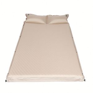 Outdoor <b>Large</b> Valve <b>Inflatable</b> Mattress Connectable Sponge Insulated Sleeping Pad for Camping - Product Image 2