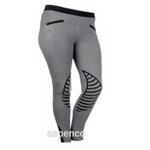 Mallas inteligentes para montar a caballo KNS para mujer, mallas cómodas de cintura para montar a caballo con parche de silicona para la rodilla - Product Image 3