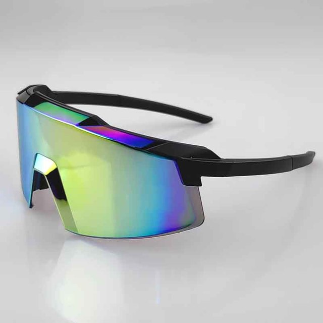 2024 Sport Eyewear Custom Logo Men Women Bike Bicycle Cycling Outdoor Glasses UV400 Polarized Windproof Sport Sunglasses