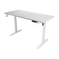 Table de jeu convertible en métal, bureau d'ordinateur avec porte-gobelets rétractables, plateau à collations, hub de gestion des câbles