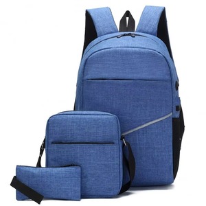 Mochila de Nailon con Logotipo Personalizado de Fábrica BSCI, Juego de 3 Mochilas Escolares para Estudiantes, Mochila para Portátil - Product Image 2
