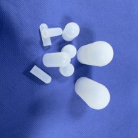 Bouchon de protection d'étanchéité de pompe à huile hydraulique de manchon en silicone résistant aux températures blanches