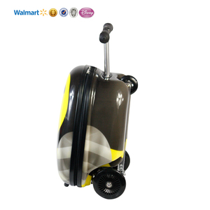 CAPPE 18 pulgadas barato carro maleta equipaje 3 rueda movilidad equipaje plegable scooter niños - Product Image 3
