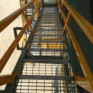 Galvanized Stair Treads with perforated metal anti slip stair treads