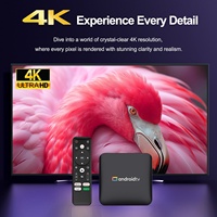 Mejor Precio, Smart TV Box Android 12, Rockchip RK3229, 2GB RAM, 16GB ROM, WiFi 2.4G/5GHz, 4K, Quad Core, Control por Voz, 1 Año de Garantía