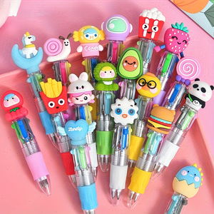 30 Mini Bolígrafos de <span class=keywords><strong>Gel</strong></span> Cuatro en Uno con Diseño de Dibujos Animados, Bolígrafos de <span class=keywords><strong>4</strong></span> <span class=keywords><strong>Colores</strong></span>, Papelería Linda y Portátil, Pequeños Regalos - Product Image 1
