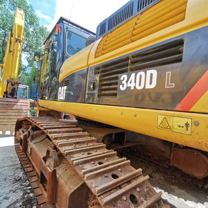 Excavatrice CAT 340, CAT 340D d'origine japonaise, Caterpillar d'occasion, CAT 340 340D 340DL 349, excavatrice de 40 tonnes, machine de terrassement, CAT340 CAT340D - Product Image 4