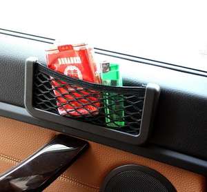 אוניברסלי רכב מושב צד חזרה אחסון נטו תיק טלפון בעל כיס ארגונית עבור Stowing לסדר 15*8 20*8 - Product Image 5