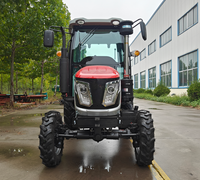 Plateforme de tracteur compacte et robuste 4x4 avec prise de force à double vitesse et système d'essieux renforcé
