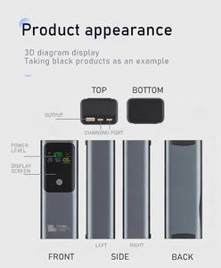 Banco de Energía de Carga Súper Rápida de 100W y 20000mAh con Salida USB Tipo-C de 20V/5A para Laptop y <span class=keywords><strong>Mac</strong></span> Book - Product Image 2