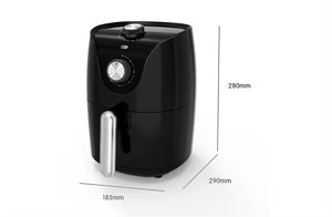 Friteuse à air numérique sans huile 2,5 L, <span class=keywords><strong>mini</strong></span>, intelligente, à écran tactile, pour la maison, la plus vendue en usine - Product Image 5