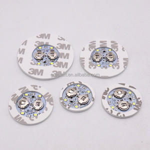 حامل أكواب للحفلات بإضاءة <span class=keywords><strong>LED</strong></span> متعددة الألوان وامضة، مقاس 50×3 ملم، يعمل ببطاريتين CR1620، مع 4 مصابيح <span class=keywords><strong>LED</strong></span>، إضاءة سريعة/بطيئة/مستمرة، ملصقات للزجاجات والأكواب - Product Image 3