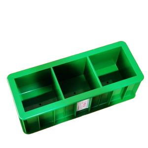 Calcestruzzo di plastica ABS di alta qualità per Test cubo stampo 100mm tripla 100 metri cubi garanzia di 1 anno - Product Image 1