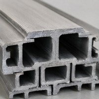 Profilé de guidage en T en alliage d'aluminium pour la construction et le soutien industriels