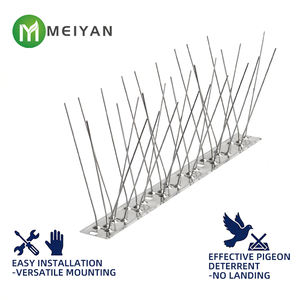 Anti-vogelspikes roestvrij staal duivenspikes ongediertebestrijding duiven wegwerken vogelbestrijding - Product Image 2