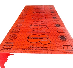 Contreplaqué imperméable de coffrage de construction de noyau frais de 15mm 18mm de film antidérapant de Tego - Product Image 1