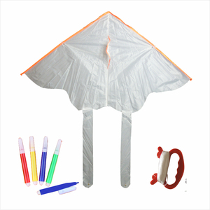 <span class=keywords><strong>Cometa</strong></span> de Diamante Grande para Pintar, Diseño de Dibujos Animados Chinos, <span class=keywords><strong>Cometa</strong></span> Delta de Plástico para Niños, Estilo Pakistaní - Product Image 1