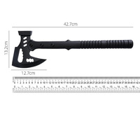 Nouvelle hache tactique pointue, tête en acier au carbone, manche en plastique, tomahawk de survie, qualité industrielle, utilisation en extérieur