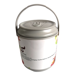 Fusto per secchiello per il ghiaccio a forma di lattina <span class=keywords><strong>piccola</strong></span> in plastica da 1 gallone/3,8 litri - Product Image 1
